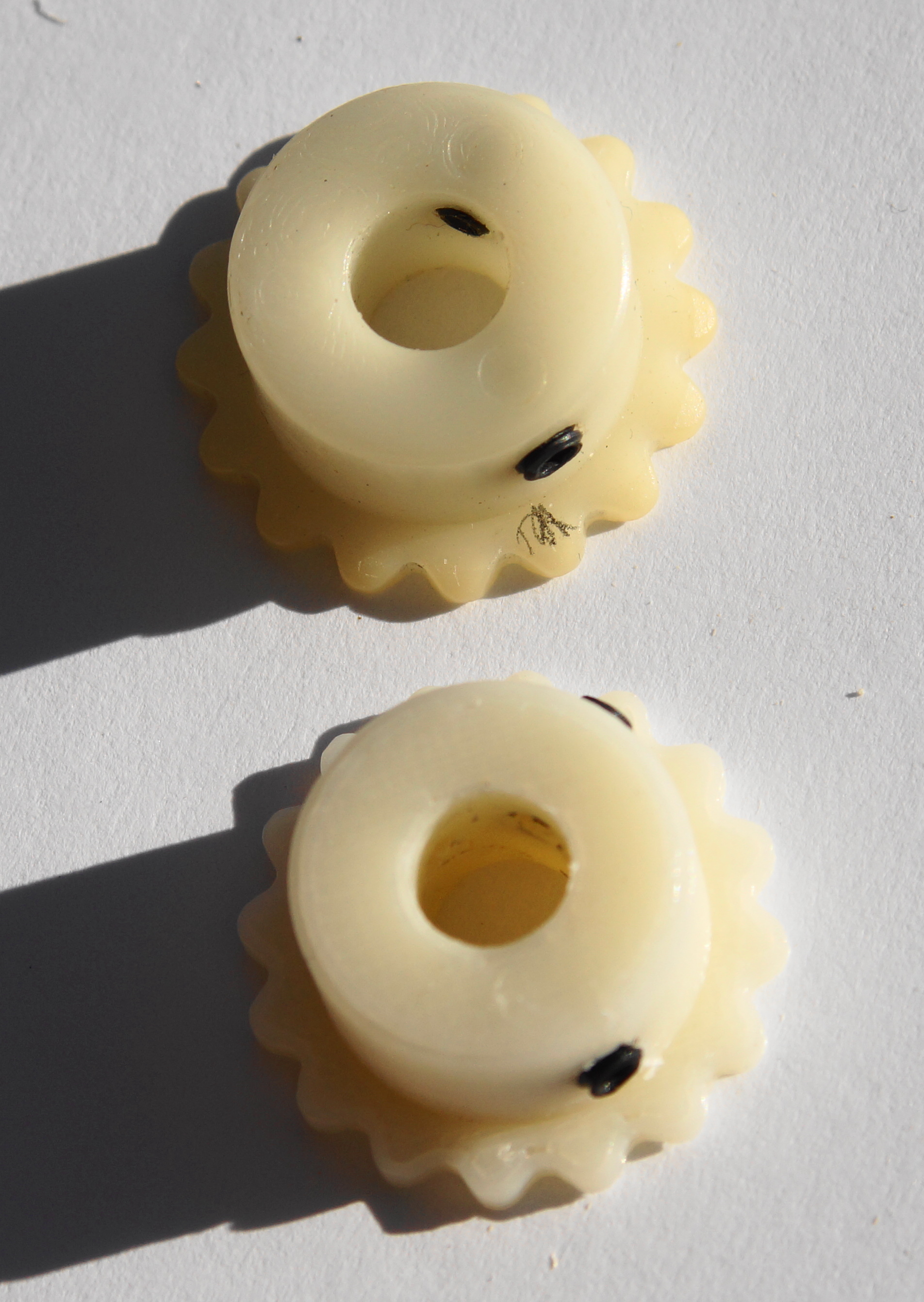 two sprockets